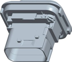 Obudowa złącza pin żeńskiego na PCB TE Connectivity HDSCS, MCP 1-1564520-1, automotive, piny: 12, 1 szt.