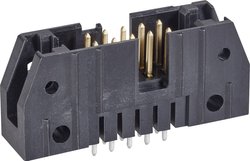 TE Connectivity 5102154-3 Listwa połączeniowa Siatka: 2.54 mm Ilośc pinów: 16 Ilość rzędów: 2 1 szt.