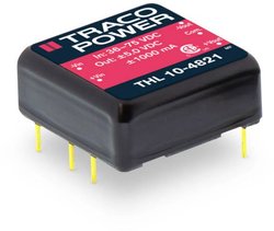 Przetwornica DC/DC, do PCB TracoPower THL 10-2422 THL 10-2422, 10 W, 12 V/DC, -12 V/DC, 416 mA, 1 szt.