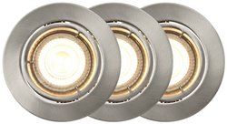 Lampa łazienkowa LED do wbudowania Nordlux Carina 2015670155 LED GU10 nikiel