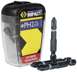 Bit krzyżakowy C.K Blue Steel T4560 PH2LD10 10 szt. krzyżakowy Phillips