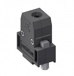 Obudowa złącza D-SUB Deltron Connectors CTL09RUN4, tworzywo sztuczne, 180 °, 1 szt.