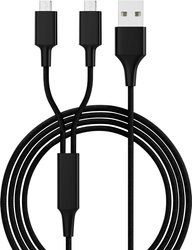 Kabel do ładowania USB Smrter Hydra DUO Micro-USB, USB 2.0, Złącze męskie USB-A, Złącze męskie USB Micro-B, 1.20 m