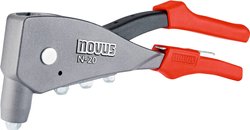 Szczypce do nitów zrywalnych Novus N 20 Nity zrywalne aluminiowe o średnicy do 5 mm Nitownica do nitów ślepych Novus 110048203 1 szt.