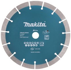Makita E-02967  Tarcza tnąca diamentowa Średnica 230 mm Średnica otworu 22.23 mm  1 szt.