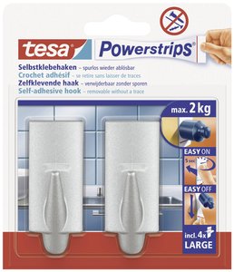 Hak samoprzylepny tesa POWERSTRIPS® 58055-00004-20 2 szt.