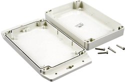 Obudowa uniwersalna Hammond Electronics, ABS, szary błyszczący, (D x S x W) 120 x 91 x 37 mm, 1 szt.