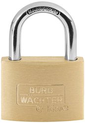 Kłódka Burg Wächter 3021 50.00 mm Zamykana na klucz   z zamkiem kluczykowym