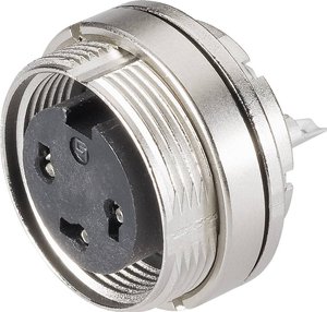 Złącze miniaturowe montażowe żeńskie seria 723 Binder 09-0174-80-08 IP67 8-DIN 5 A