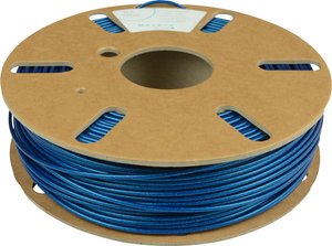 Filament do drukarek 3D PLA Maertz PMMA-1001-005, Średnica filamentu: 1.75 mm, 750 g, niebieski ocean, efekt brokatu