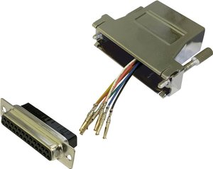 Adapter BKL Electronic 10121132 złącze żeńskie D-SUB 25-pin - złącze żeńskie RJ45