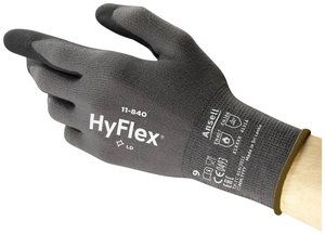 Ansell HyFlex® 11840R080-1P Nylon, Spandex® Rękawice robocze Rozmiar rękawic: 8 EN 388:2016, EN 420-2003, EN 407:2020, EN 388-2003, EN 21420:2020, EN 407-04  ISO 21420:2020  1 par(a)