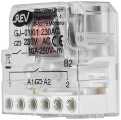 REV 0505400555 Przełącznik przepięciowy Stromstoßschalter Einbau 10A, 2300 W, 10 A