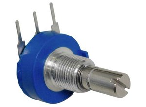 Potencjometr obrotowy, 10 kΩ, 2 W, liniowy, końcówka lutownicza, 3852A-282-103AL Potencjometr obrotowy   2 W 10 kΩ Bourns  1 szt.