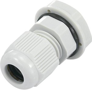 Dławnica kablowa TRU COMPONENTS TC-EGRWW16GY4203 1593326, 1 szt.