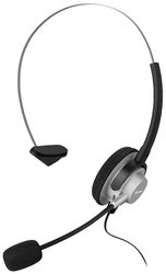 Zestaw słuchawkowy On Ear Hama In-Ear-Headset 00201157 Mono czarny, srebrny