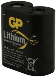 Bateria do aparatu CR-P 2 GP Batteries GPCRP2STD093C1  6 V 1 szt.