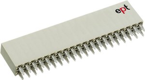 Listwa sprężynowa Kształt VarPol PC104 40-stykowa do lutowania 3,4 mm ept, 1 szt.ć: 1 s