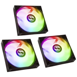 Lian Li ST120 ARGB PWM Wentylator do obudowy PC czarny (S x W x G) 120 x 120 x 25 mm