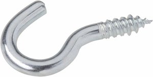 Wkręt hakowy Toolcraft, 3,3 x 50 mm, stal ocynkowana, 50 szt.