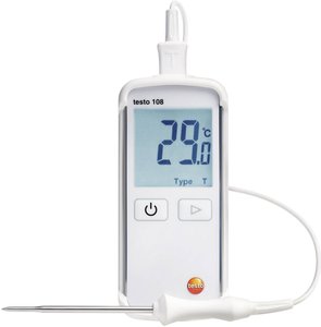 Termometr typu T testo 108-2 0563 1082, -50 - +300 °C