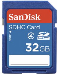 Karta pamięci SDHC SanDisk SDSDB-032G, 32 GB, Class 4, 4 MB/s / 4 MB/s