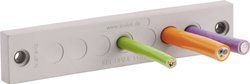 PŁYTKA Z PRZEPUSTAMI KABLOWYMI KEL-DPZ-E. Icotek, KEL-DPZ-E 112/7, 43780, (D x S) 147 mm x 29 mm, szary, 1 szt.