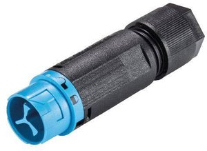 Złącze męskie okrągłe Wieland RST16I3/2S S1 ZT4S H BL 46.032.4554.9, styki:2, 250 V, 16 A, 1 szt.