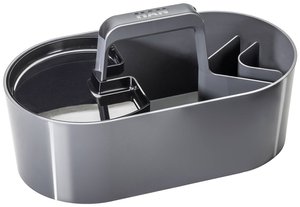 HAN LOFT 1200-19  Ogranizer biurkowy szary Ilość przegródek: 4