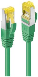 Kabel LAN LINDY 47647, 1 szt., RJ45, S/FTP, 1.00 m, zielony