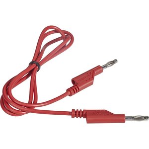 VOLTCRAFT Przewód pomiarowy  4 mm 1.00 m czerwony 1 szt.