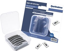 Barthelme  Zestaw diod SMD LED  3014 czerwony 300 mcd 120 ° 20 mA 2 V 100 szt. towar pakowany luzem