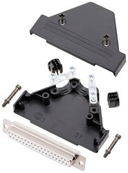 Zestaw listew żeńskich D-Sub encitech TRI-P-37-DMS-W-K 6355-8037-14, rzędy: 2, styki: 37, 180 °, 1 szt.