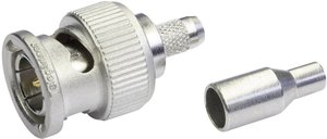 Złącze BNC Telegärtner J01002A0036 J01002A0036 złącze męskie proste 75 Ω 1 szt.