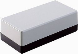Obudowa uniwersalna Strapubox, ABS, szary, czarny, (D x S x W) 129 x 59 x 49 mm, 1 szt.