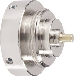Adapter Brass dla Danfoss RAV, Gwint przyłącza : 34 mm z 4 nacięciami