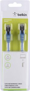 Kabel LAN Belkin A3L981BT01MBLHS, 1 szt., RJ45, CAT 6, S/FTP, 1.00 m, niebieski