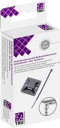 Zestaw mocowania kabli Kolor producenta: czarny TRU COMPONENTS T1904CA039 20 Teile