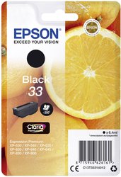 Epson atrament T3331, 33 tusz oryginalny  Czarny C13T33314012