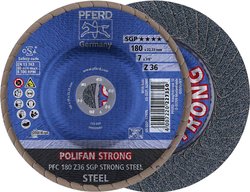 Tarcza listkowa POLIFAN PFC 180 Z 36 SGP STRONG STEEL PFERD Z Sgp Strong Steel 67788080  10 szt.