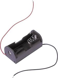 Komora baterii MPD BHCW 1 x C (R14), Kabel, (D x S x W) 61 x 29 x 25 mm