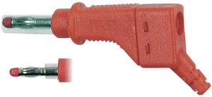 Złącze bananowe MultiContact XZGL-425 czerw.