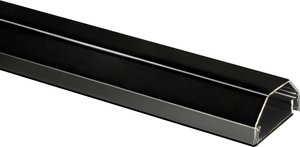 Kanał kablowy z aluminium w kolorze czarnym, długość 0,75 m. Kanał kablowy My Wall HZ4-0,75L 1 szt.