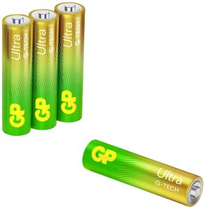 Bateria AAA/R03 GP Batteries Ultra  1.5 V 4 szt.