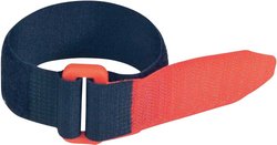 Taśma rzepowa z paskiem element z pętelkami i haczykami (D x S) 480 mm x 25 mm czarny, czerwony FASTECH® F101-25-480-5 5 szt.