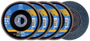 Tarcza lamelkowa PFERD SET PFC 125 Z40/60/80/120 PSF STEELOX 69198300 1 zest.