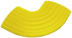 Defender OFFICE C YEL - kolano 90° żółte do korytka kablowego 85160 4 kanały Łuk 90 DEFENDER by Adam Hall 85161YEL, żółty, 1 szt.