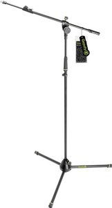 Statyw mikrofonowy Gravity MS 4322 B, 103 ‑ 169 cm, czarny/zielony