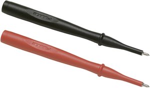 Zestaw zabezpieczonych końcówek pomiarowych Fluke TP38 złącze żeńskie 4 mm CAT IV 600 V, CAT III 1000 V