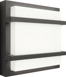 Niezwykle wydajny kinkiet zewnętrzny Petronia firmy Philips o mocy 3,8 W Zewnętrzna lampa ścienna Philips Petronia 8720169276888 3.8 W